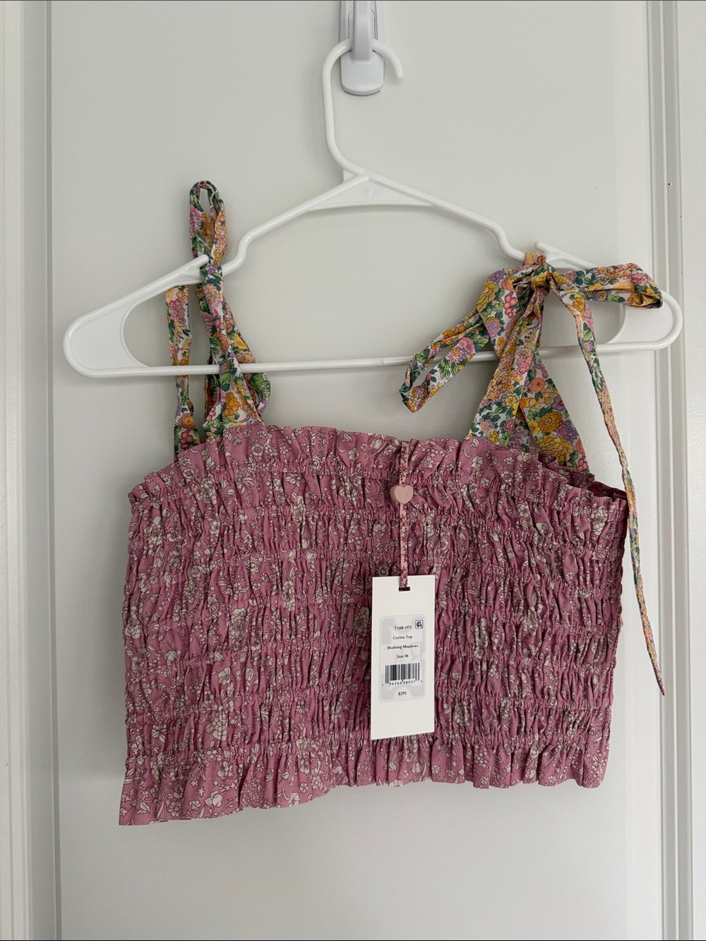 Loveshackfancy Corbin Top Blushing Meadows size M